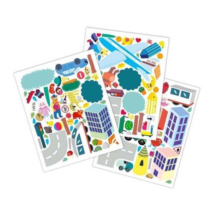Top 10 ???? Youdoit Stickers Repositionnables Ville X 100 ???? 1 Top 10 ???? Youdoit Stickers Repositionnables Ville X 100 ????