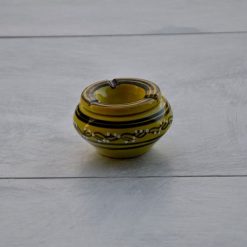 Meilleure vente ???? YODECO Cendrier Anti Fumée Tatoué Vert Anis - Mini Modèle ????