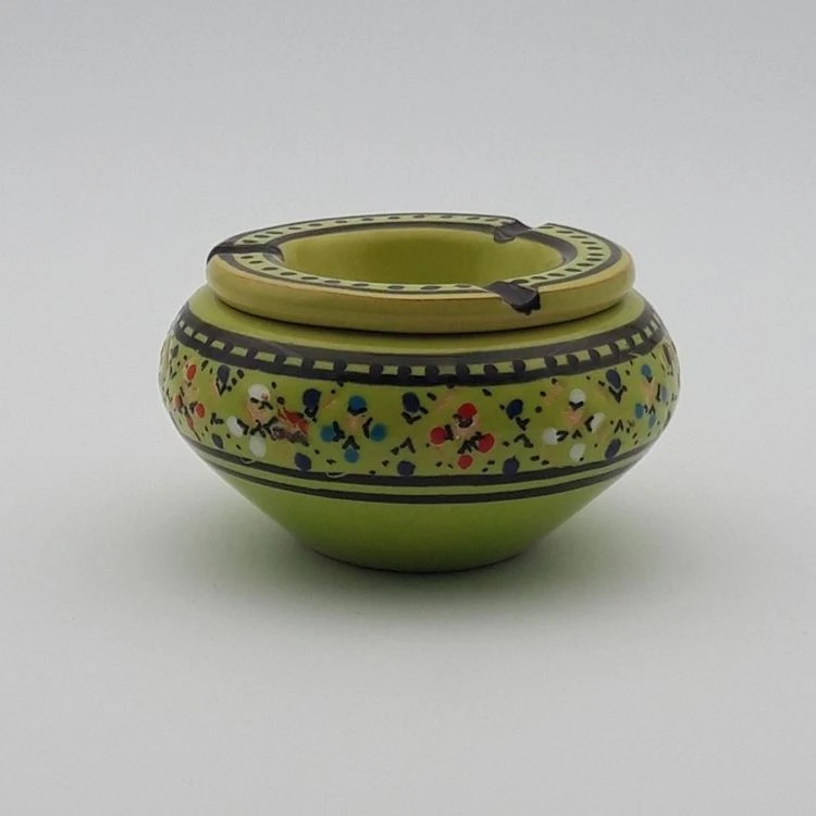 Nouveau 👏 YODECO Cendrier Marocain Marrakech Vert - Petit Modèle 🤩 1 Nouveau 👏 YODECO Cendrier Marocain Marrakech Vert - Petit Modèle 🤩