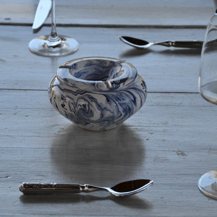 YODECO Cendrier tunisien marbré bleu et blanc - Petit modèle Acheter ❤️ YODECO Cendrier Tunisien Marbré Bleu Et Blanc - Petit Modèle ✨ -Paris Prix Sales unnamed file 2670