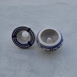 Remise ???? YODECO Cendrier Anti Fumée Tatoué Bleu Et Blanc - Mini Modèle ???? -Paris Prix Sales unnamed file 2675