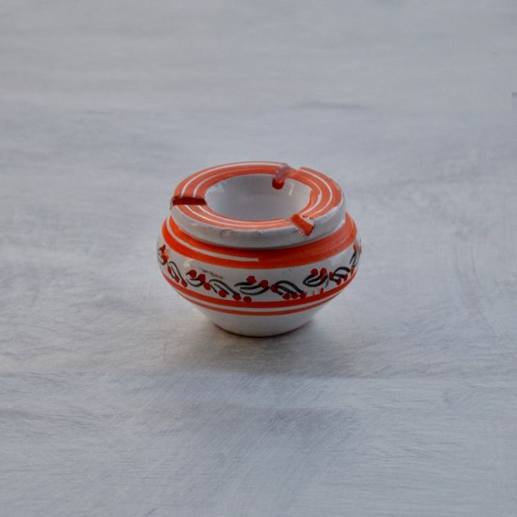 YODECO Cendrier anti fumée Tatoué orange et blanc - Mini modèle Remise ⭐ YODECO Cendrier Anti Fumée Tatoué Orange Et Blanc - Mini Modèle ???? -Paris Prix Sales unnamed file 2676