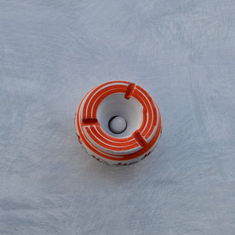 YODECO Cendrier anti fumée Tatoué orange et blanc - Mini modèle Remise ⭐ YODECO Cendrier Anti Fumée Tatoué Orange Et Blanc - Mini Modèle ???? -Paris Prix Sales unnamed file 2677