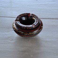 Le moins cher ❤️ YODECO Cendrier Anti Fumée Tatoué Noir - Petit Modèle ????