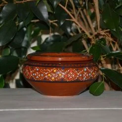 Meilleure vente 🛒 YODECO Cendrier Anti Fumée Marrakech Marron- Moyen Modèle 🤩