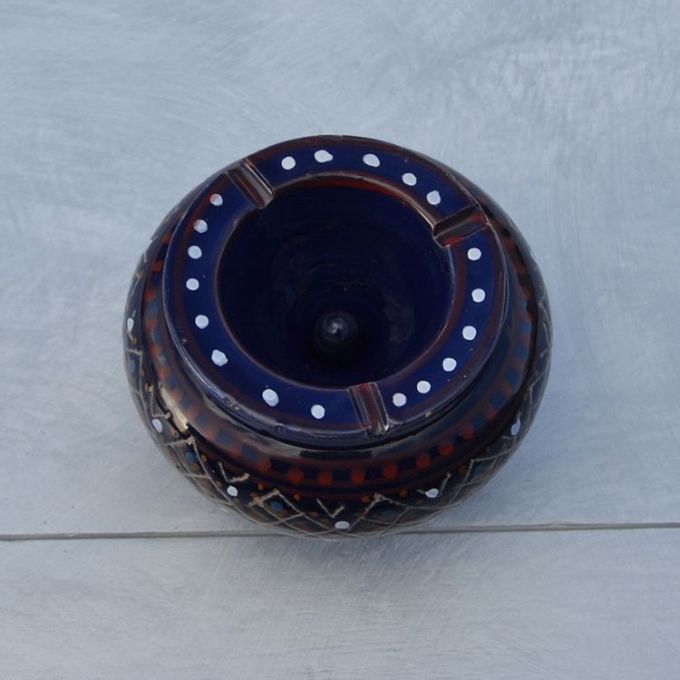 YODECO Cendrier anti fumée Marrakech Bleu nuit- Moyen modèle Promo ???? YODECO Cendrier Anti Fumée Marrakech Bleu Nuit- Moyen Modèle ???? -Paris Prix Sales unnamed file 2737