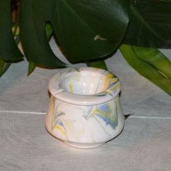 Bon marché ???? YODECO Cendrier Tunisien Karim Marbré Bleu, Jaune Et Blanc ???? -Paris Prix Sales unnamed file 2747