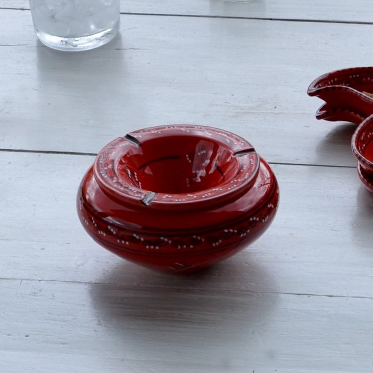 YODECO Cendrier anti fumée Tatoué rouge - Très Grand modèle Meilleure affaire ???? YODECO Cendrier Anti Fumée Tatoué Rouge - Très Grand Modèle ✔️ -Paris Prix Sales unnamed file 2751