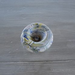 De gros ✔️ YODECO Cendrier Anti Fumée Marbré Blanc, Jaune Et Bleu - Moyen Modèle ????