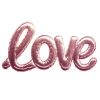 Tout neuf ???? Sticker Ballon Love 24x47cm Rose ????