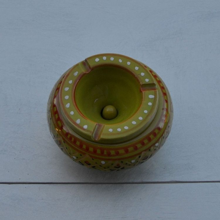 YODECO Cendrier marocain anti fumée Marrakech vert - Moyen modèle Nouveau ???? YODECO Cendrier Marocain Anti Fumée Marrakech Vert - Moyen Modèle ✔️ -Paris Prix Sales unnamed file 2762