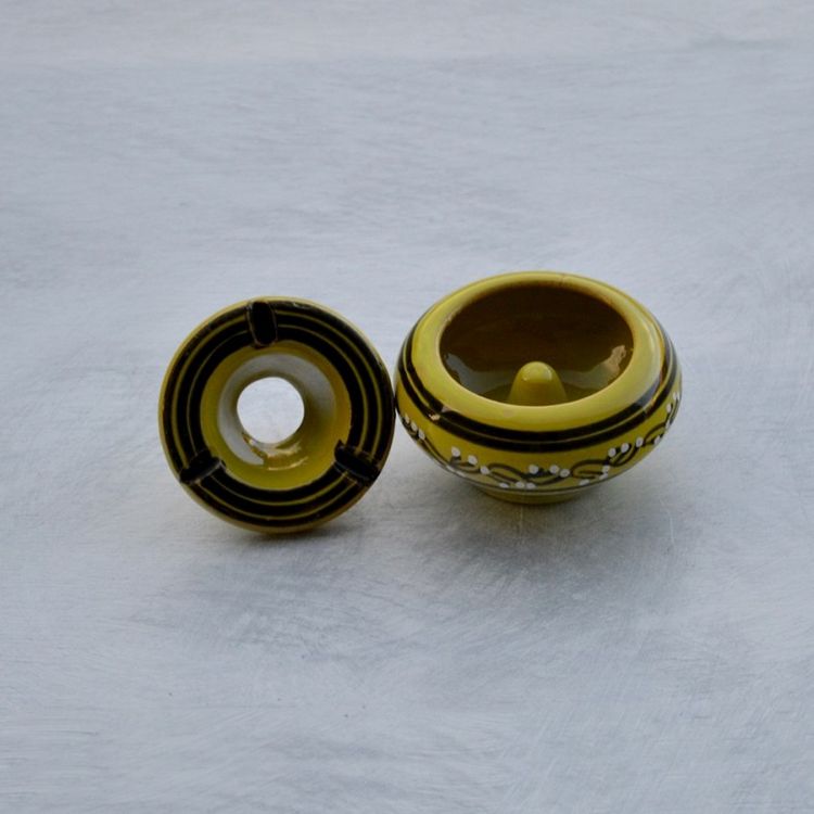 YODECO Lot de 2 cendriers Tatoué bleu et vert anis - Mini modèle Coupon ???? YODECO Lot De 2 Cendriers Tatoué Bleu Et Vert Anis - Mini Modèle ???? -Paris Prix Sales unnamed file 2765