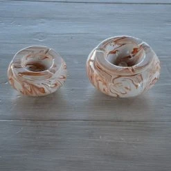 De gros 😀 YODECO Cendrier Marocain Marbré Marron Et Blanc - Petit Modèle 👏 -Paris Prix Sales unnamed file 2771