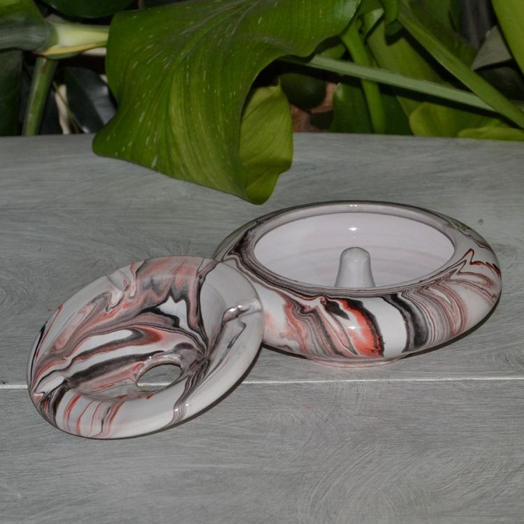 YODECO Cendrier marocain Anis marbré noir, rouge et blanc Moyen Modèle Tout neuf ✔️ YODECO Cendrier Marocain Anis Marbré Noir, Rouge Et Blanc Moyen Modèle ???? -Paris Prix Sales unnamed file 2774