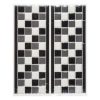 Grosses soldes ???? Sticker Carrelage Petite Frise 12x30cm Noir ????
