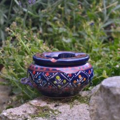 Meilleure affaire ???? YODECO Cendrier Marrakech Bleu Nuit - Mini Modèle ????