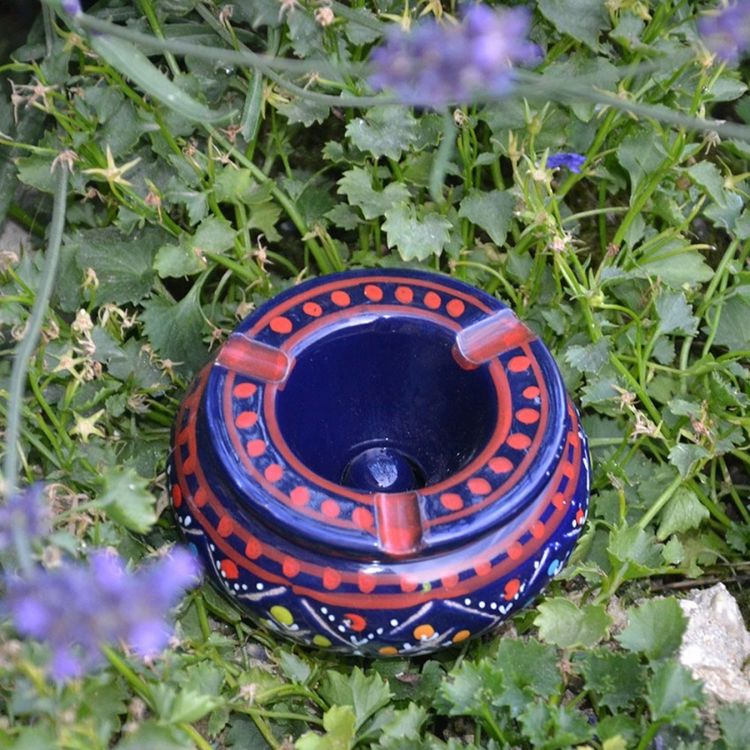 YODECO Cendrier Marrakech Bleu nuit - Mini modèle Meilleure affaire ???? YODECO Cendrier Marrakech Bleu Nuit - Mini Modèle ???? -Paris Prix Sales unnamed file 2825