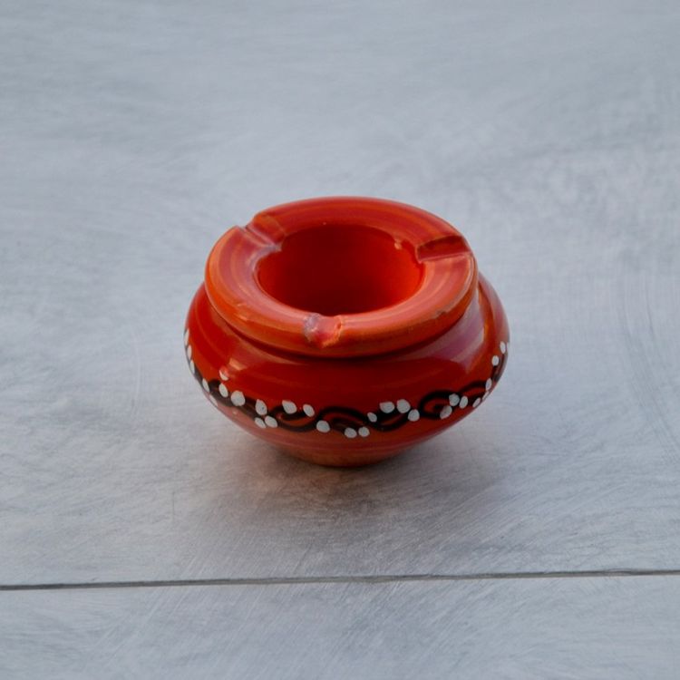 YODECO Lot de 2 mini cendriers Tatoué Orange et Tatoué Bleu nuit Promo ???? YODECO Lot De 2 Mini Cendriers Tatoué Orange Et Tatoué Bleu Nuit ???? -Paris Prix Sales unnamed file 2827