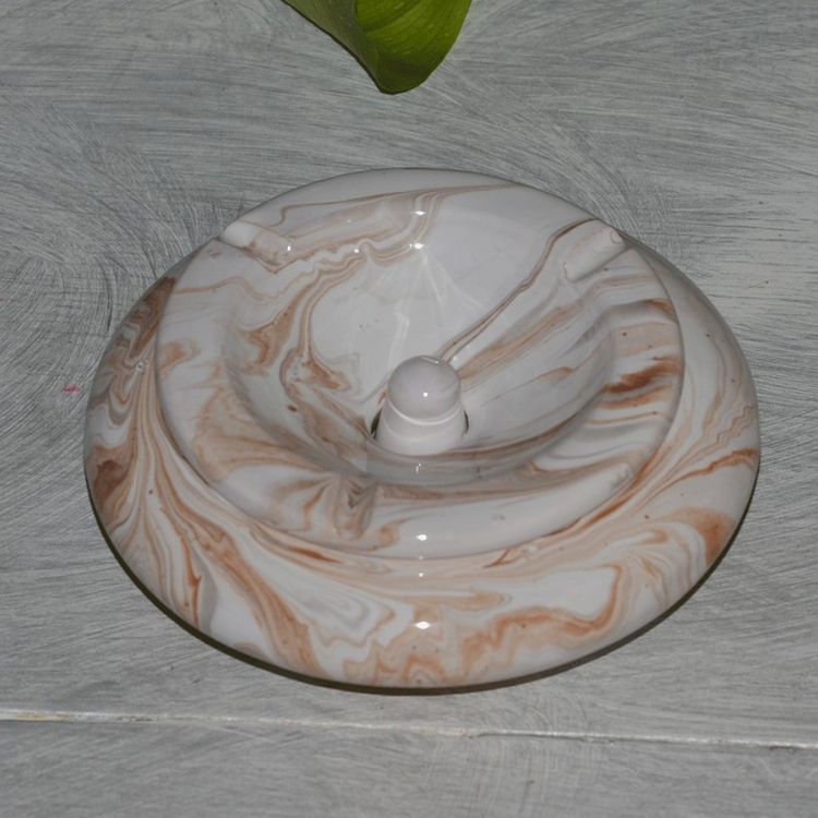 YODECO Cendrier marocain Anis marbré marron, gris et blanc Moyen Modèle Remise ???? YODECO Cendrier Marocain Anis Marbré Marron, Gris Et Blanc Moyen Modèle ???? -Paris Prix Sales unnamed file 2831