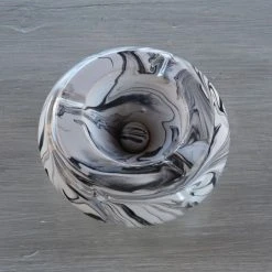 Vente flash 😀 YODECO Cendrier Anti Fumée Géant Marbré Noir Et Blanc D30 Cm 🧨 -Paris Prix Sales unnamed file 2875