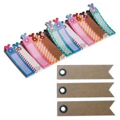 Meilleure vente ⌛ Youdoit Memo-stickers Marque-page + 20 étiquettes Kraft Fanion 💯