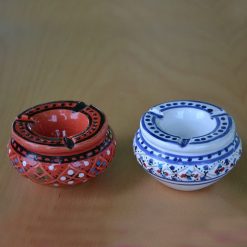 Coupon ???? YODECO Lot De 2 Mini Cendriers Marrakech Rouge Et Blanc ????