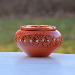 Les meilleures critiques de ❤️ YODECO Cendrier Anti Fumée Marrakech Orange - Moyen Modèle 😉