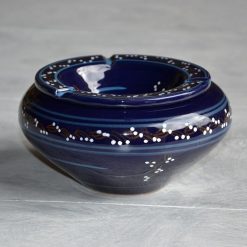 Meilleur prix ❤️ YODECO Cendrier Marocain Tatoué Bleu Nuit - Grand Modèle ⌛