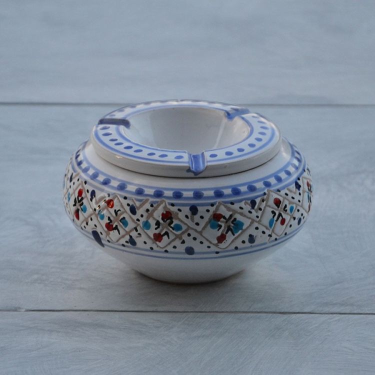YODECO Cendrier marocain anti fumée Marrakech blanc - Moyen modèle Le moins cher ✔️ YODECO Cendrier Marocain Anti Fumée Marrakech Blanc - Moyen Modèle ???? -Paris Prix Sales unnamed file 2952