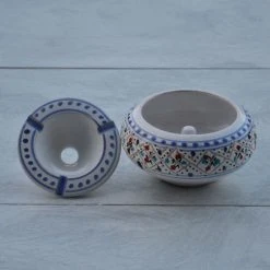Le moins cher ✔️ YODECO Cendrier Marocain Anti Fumée Marrakech Blanc - Moyen Modèle 🔥 -Paris Prix Sales unnamed file 2953