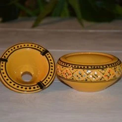 Grosses soldes 😀 YODECO Cendrier Anti Fumée Marrakech Jaune Et Noir- Moyen Modèle 😀 -Paris Prix Sales unnamed file 2962