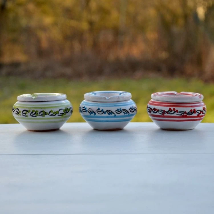 Budget 🛒 YODECO Lot 3 Cendriers Tatoué Blanc Et Couleurs - Mini Modèle 🔔 1 Budget 🛒 YODECO Lot 3 Cendriers Tatoué Blanc Et Couleurs - Mini Modèle 🔔