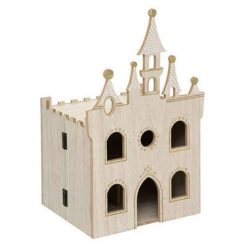 Bon marché ???? Château De Princesse Il Était Une Fois 52cm Beige ????
