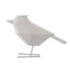 De gros 😀 PRESENT TIME Statuette Décoration Oiseau Origami - Gris 🤩