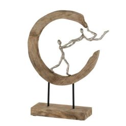 Les meilleures critiques de ⌛ Paris Prix Statue Déco Couple Demi Lune 47cm Naturel ⭐