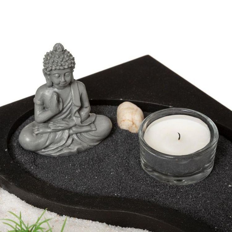 Jardin Zen Bouddha Ying Yang 23cm Noir De gros ???? Jardin Zen Bouddha Ying Yang 23cm Noir ???? -Paris Prix Sales unnamed file 3045