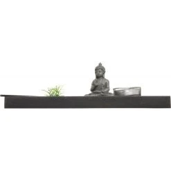 De gros 😉 Jardin Zen Bouddha Ying Yang 23cm Noir 🧨 -Paris Prix Sales unnamed file 3046