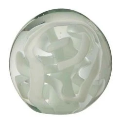 Budget 😍 Paris Prix Presse Papier En Verre Guirlande 12cm Blanc 🌟