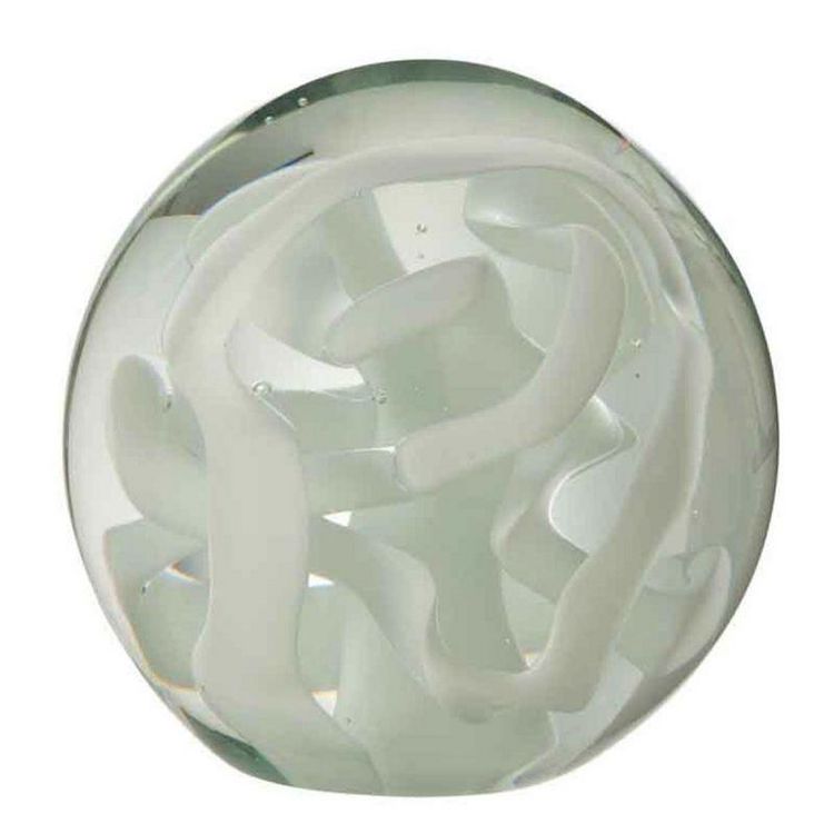 Paris Prix Presse Papier en Verre Guirlande 12cm Blanc Budget ???? Paris Prix Presse Papier En Verre Guirlande 12cm Blanc ???? -Paris Prix Sales unnamed file 3061