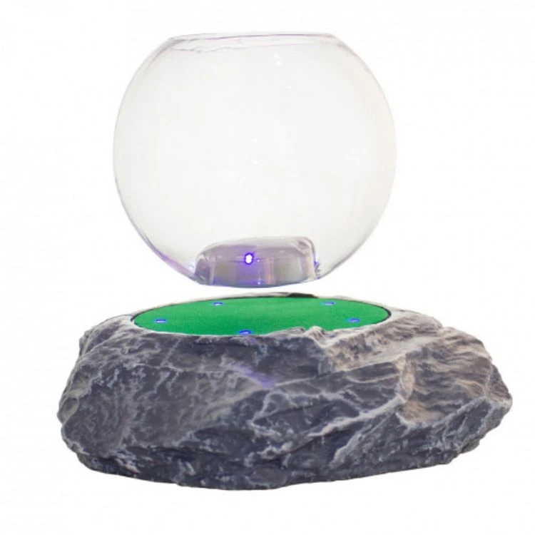 Meilleure affaire 😉 Magnetic Land Mini-Jardin En Lévitation Sur Base Rocher Avec Leds BABYLONIA 🥰 2 Meilleure affaire 😉 Magnetic Land Mini-Jardin En Lévitation Sur Base Rocher Avec Leds BABYLONIA 🥰 – Image 2