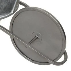 Meilleure affaire ❤️ Brouette Vintage Déco Zinc 119cm Gris ⌛ -Paris Prix Sales unnamed file 3083