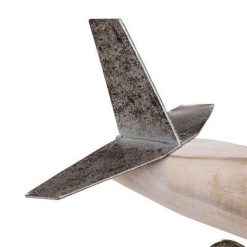 Sortie ⭐ Statuette Déco Avion Vintage 45cm Marron ???? -Paris Prix Sales unnamed file 3092