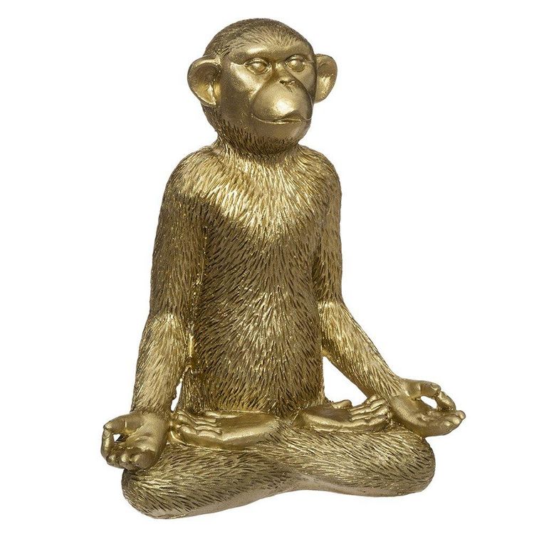 ATMOSPHERA Objet résine singe yoga doré 17 cm X3 Promo ???? ATMOSPHERA Objet Résine Singe Yoga Doré 17 Cm X3 ???? -Paris Prix Sales unnamed file 3115