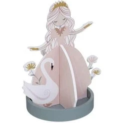 Nouveau ❤️ Porte Bijoux Enfant Il Était Une Fois 21cm Rose 💯