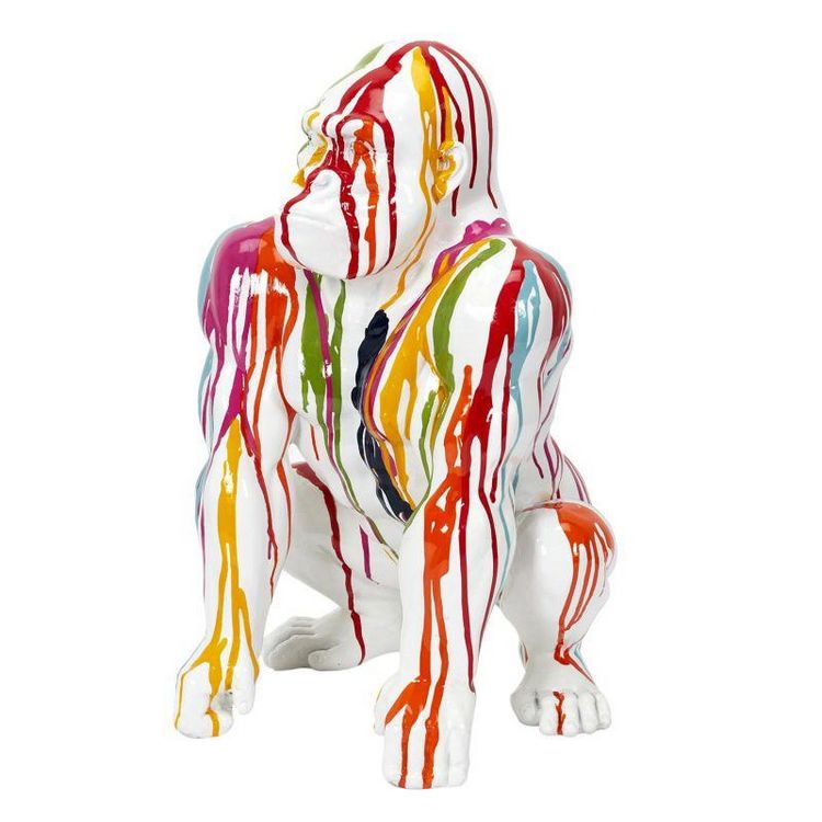 Paris Prix Statuette Déco Gorille Rainbow 46cm Multicolore Bon marché ???? Paris Prix Statuette Déco Gorille Rainbow 46cm Multicolore ???? -Paris Prix Sales unnamed file 3139