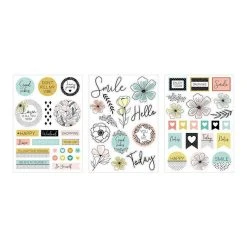 Top 10 ❤️ Artemio 3 Feuilles Cartonnées De Stickers Good Vibes ✔️