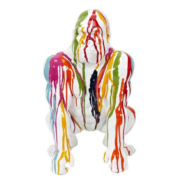 Paris Prix Statuette Déco Gorille Rainbow 46cm Multicolore Bon marché ???? Paris Prix Statuette Déco Gorille Rainbow 46cm Multicolore ???? -Paris Prix Sales unnamed file 3140