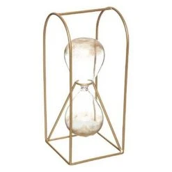 Budget 🔥 Statuette Déco Sablier Suite 23cm Or 🎁