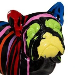 De gros 🧨 Statuette Déco Chien Peint 34cm Noir ⌛ -Paris Prix Sales unnamed file 3152