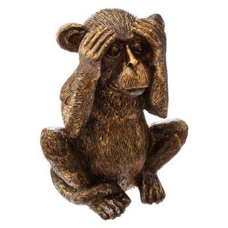 Les meilleures critiques de ✨ Lot De 3 Statuettes Déco Singe Sagesse 17cm Or ⭐ 2 Les meilleures critiques de ✨ Lot De 3 Statuettes Déco Singe Sagesse 17cm Or ⭐ – Image 2